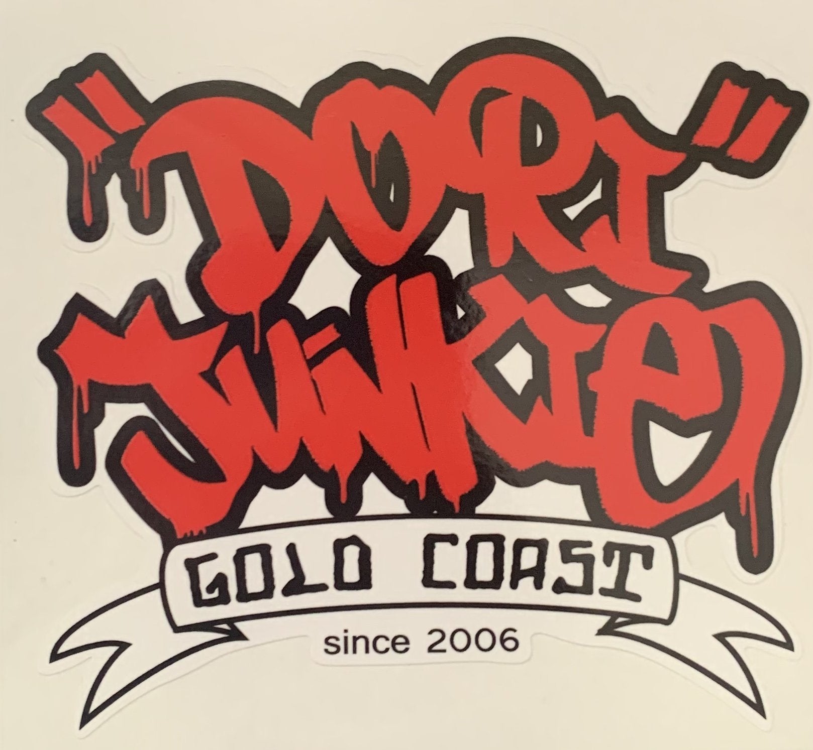 DoriJunkie Gold Coast Sticker