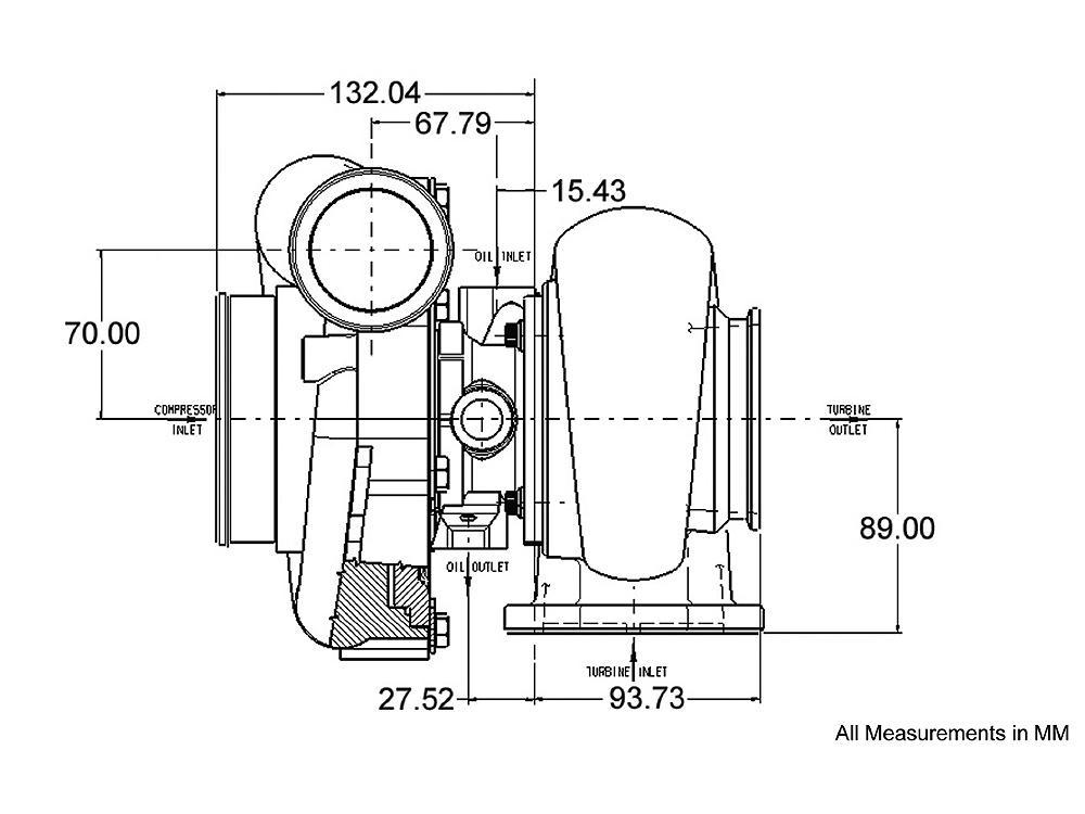 Garrett GTX4088R Turbocharger T04 V-Band